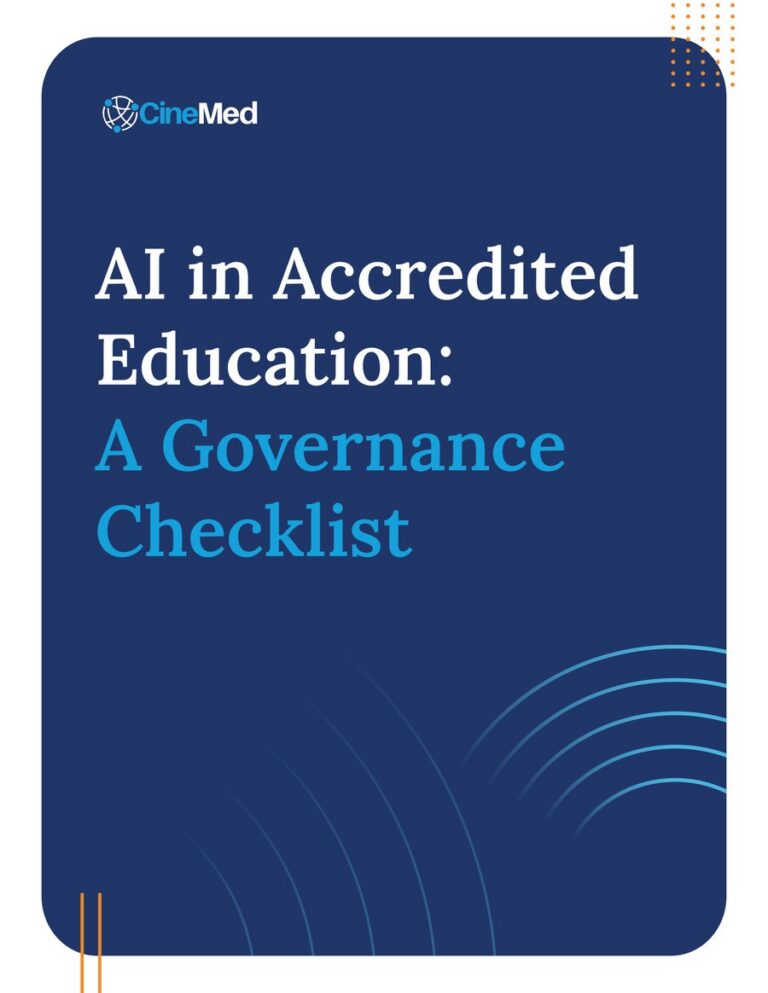AI in Accredited Education: A Governance Checklist